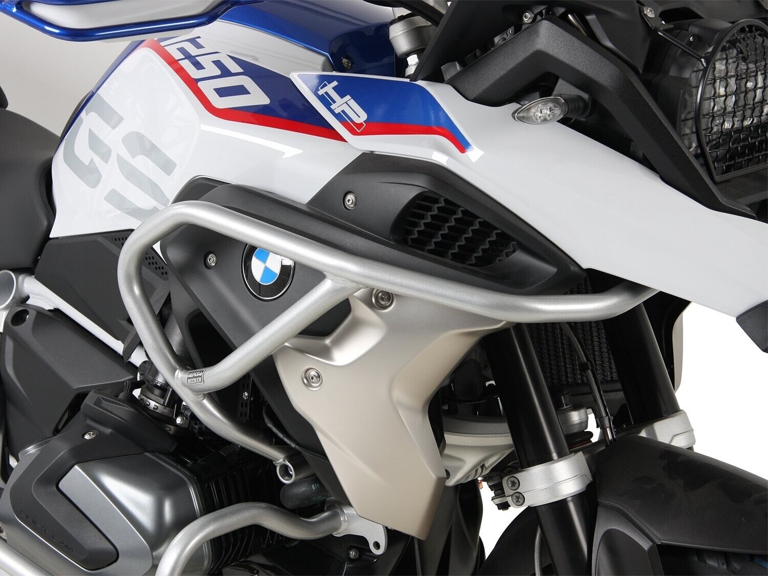 Hepco&Becker BMW R 1250 GS (2018-) Tankschutzbügel, Farbe: Silber, Material: Stahl