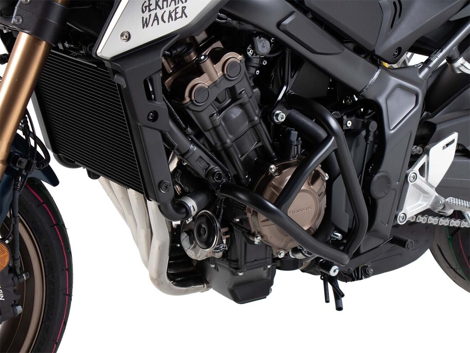 Hepco&Becker Honda CB 650 R (2019-2020) Motorschutzbügel "Solid" schwarz
