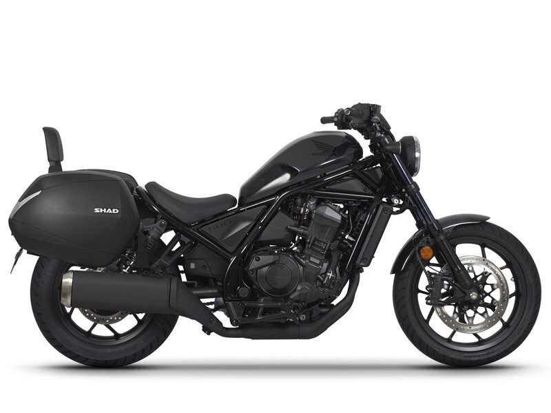 Honda CMX 1100 Rebel ABS (21-23) SHAD SH36 Carbon Koffer System 2x36 Liter inkl. Kofferträger Honda CMX 1100 Rebel ABS (21-23) SHAD SH36 Carbon Koffer System 2x36 Liter inkl. Kofferträger