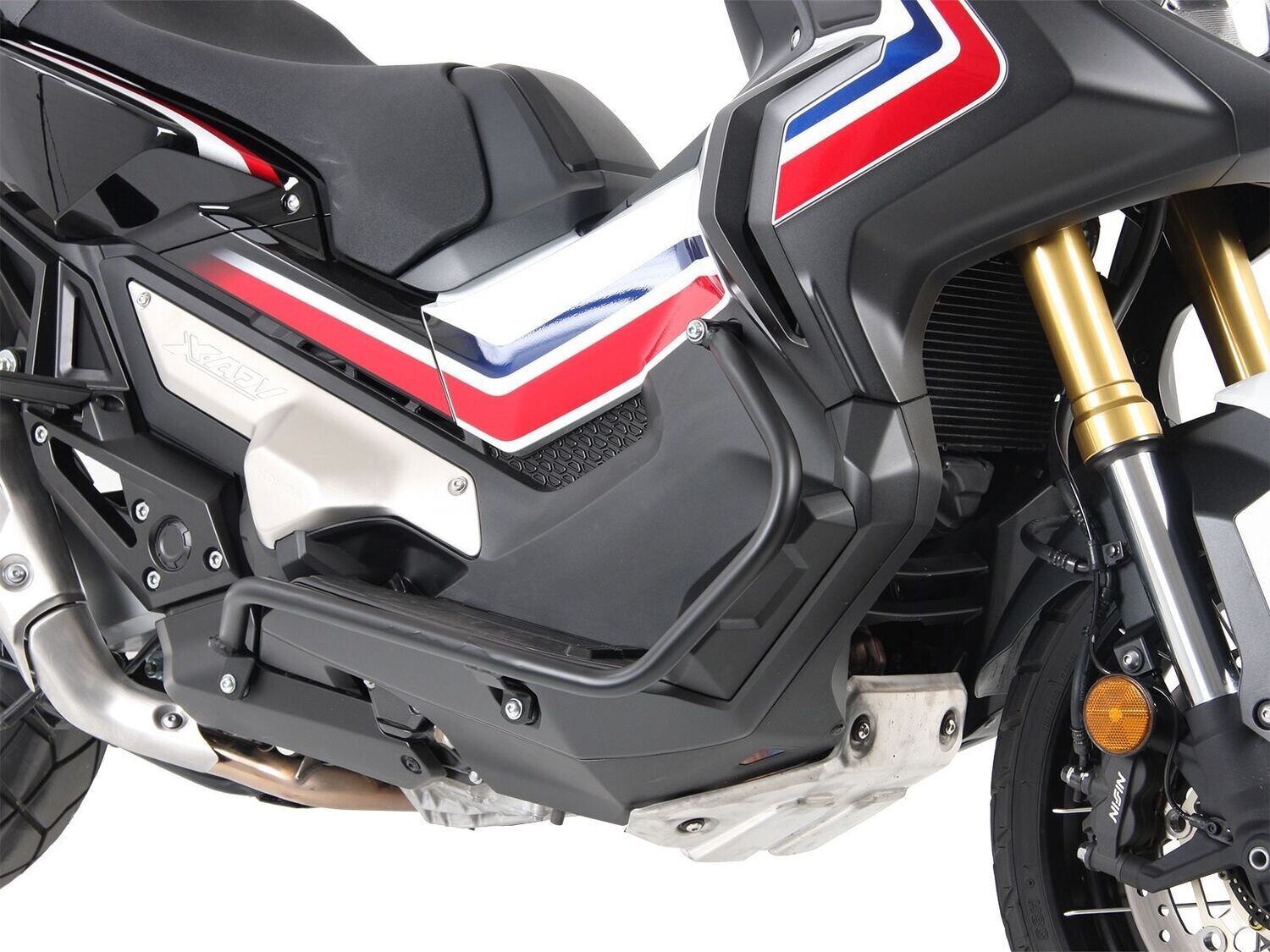 Hepco&Becker Honda X-ADV 750 (2017-2020) Motorschutzbügel schwarz/silber