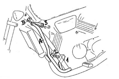 Hepco&Becker Honda VF 750 C (1993-2000) Motorschutzbügel chrom