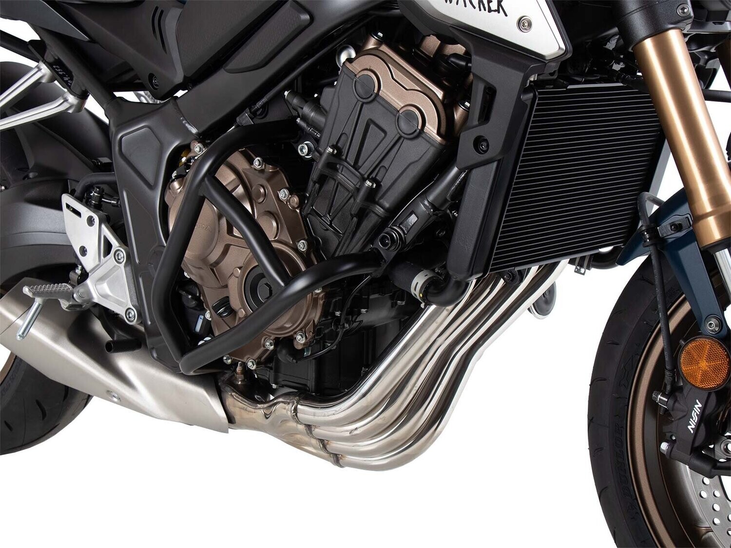 Hepco&Becker Honda CB 650 R (2021-) Motorschutzbügel "Solid" schwarz