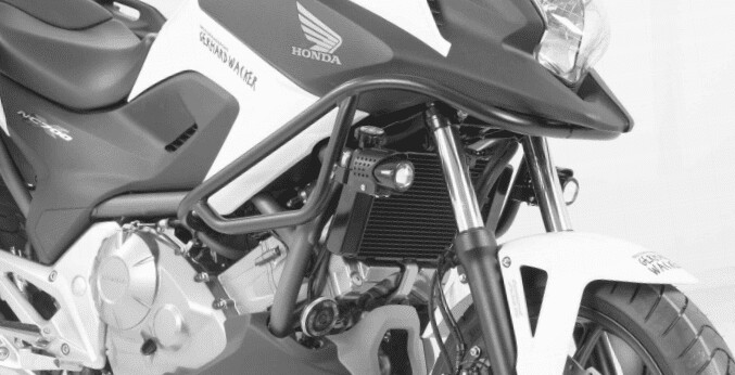 Hepco&Becker Honda NC 750 X/DCT (2014-2020)  Motorschutzbügel schwarz