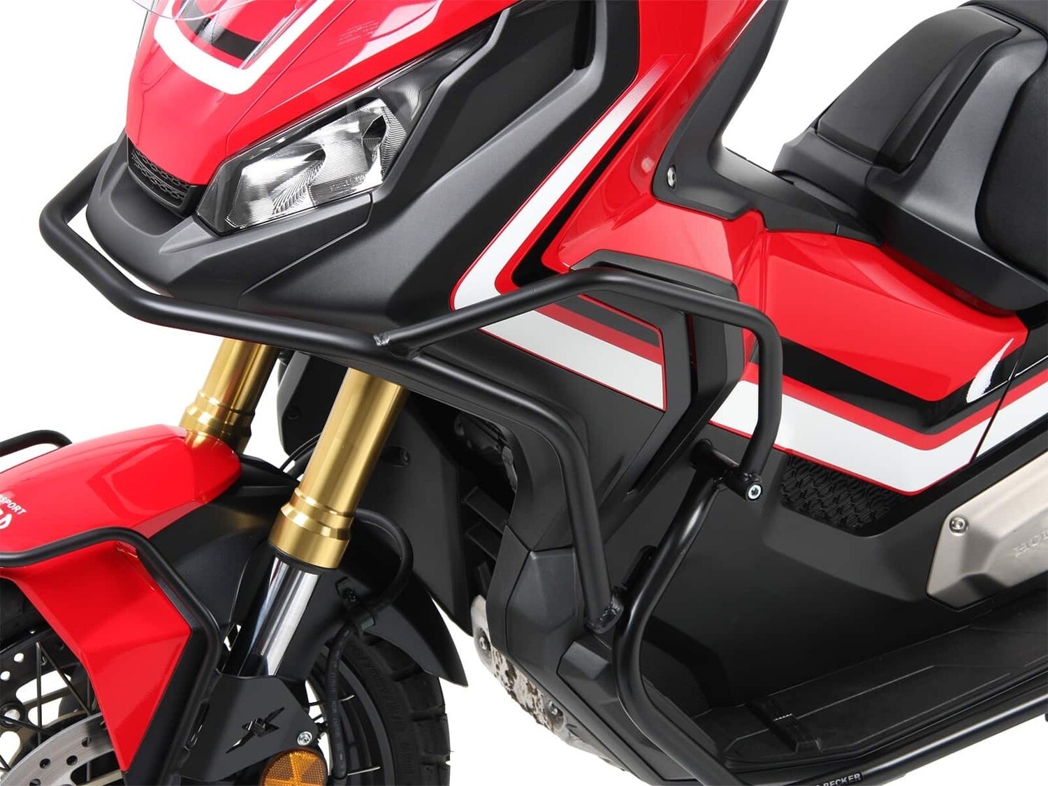 Hepco&Becker Honda X-ADV 750 (2021-) Frontschutzbügel schwarz / silber  für Kombination mit Motorschutzbügel