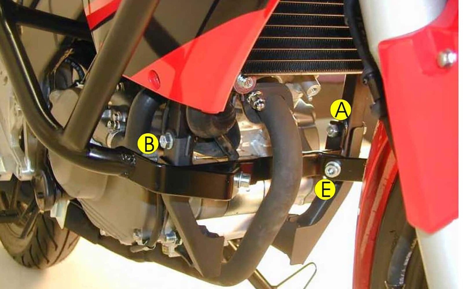 Hepco&Becker Honda CBR 125 R (2007-2010) Motorschutzbügel schwarz