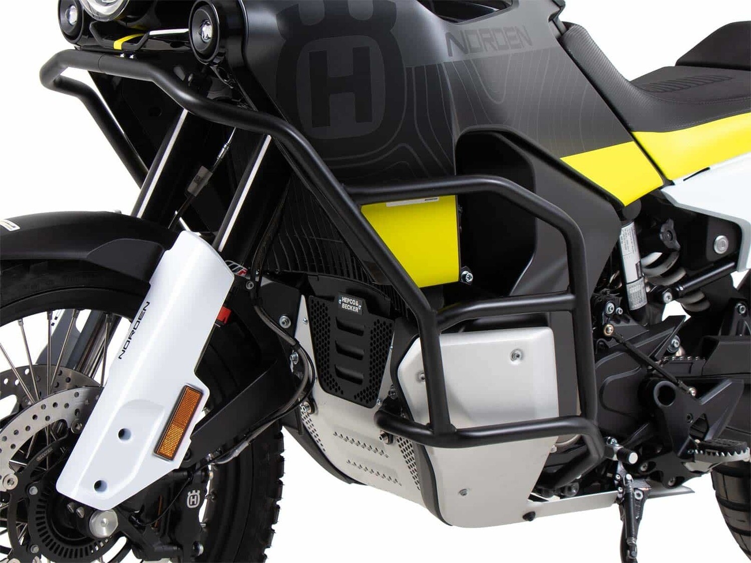 Hepco&Becker Husqvarna Norden 901 (2022-) Motorschutzbügel extrem, Farbe: schwarz, Material: Stahl ( pulverbeschichtet )