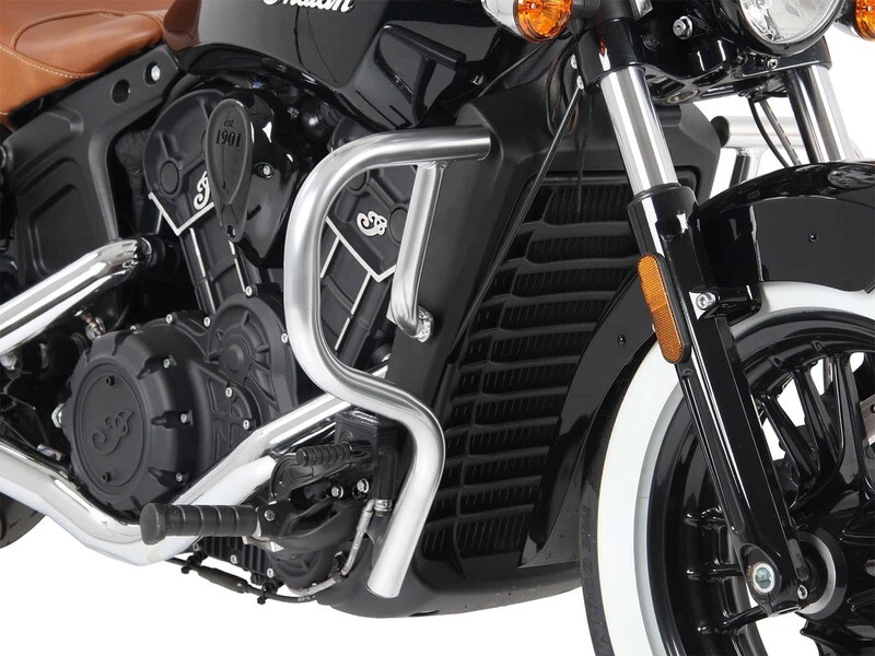 Hepco&Becker Indian Scout/Scout Sixty (2015-) Motorschutzbügel chrom / schwarz