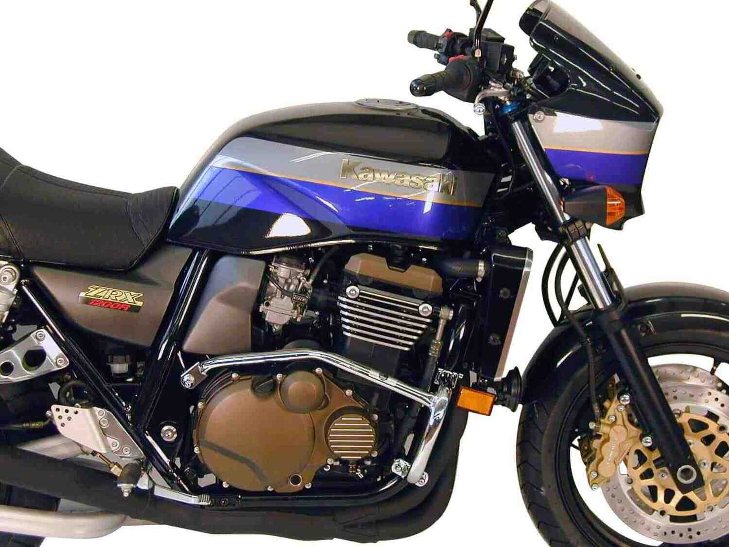 Hepco&Becker Kawasaki ZRX 1200 R/S (2001-2007) Motorschutzbügel chrom