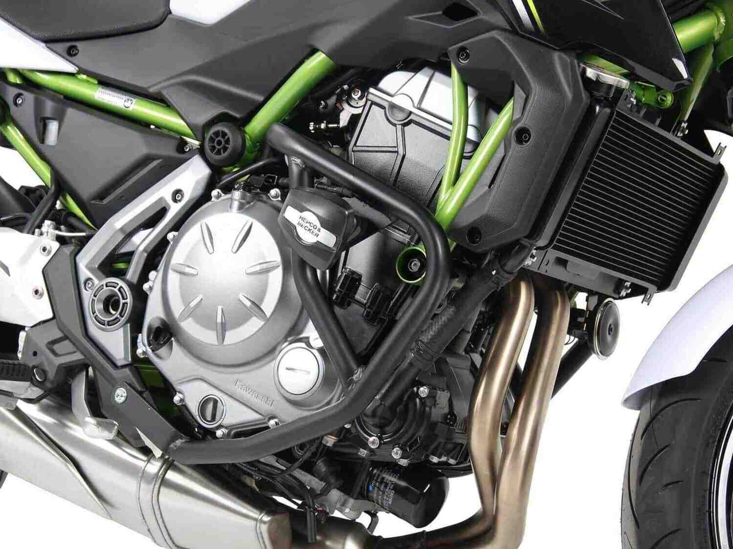 Hepco&Becker Kawasaki Z 650 (2017-) Motorschutzbügel inkl. Protectionpad schwarz