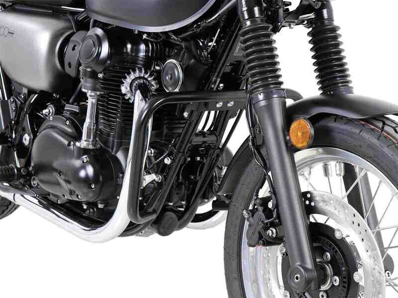 Hepco&Becker Kawasaki W 800 Street / Cafe / Standard (2019-) Motorschutzbügel schwarz / chrom