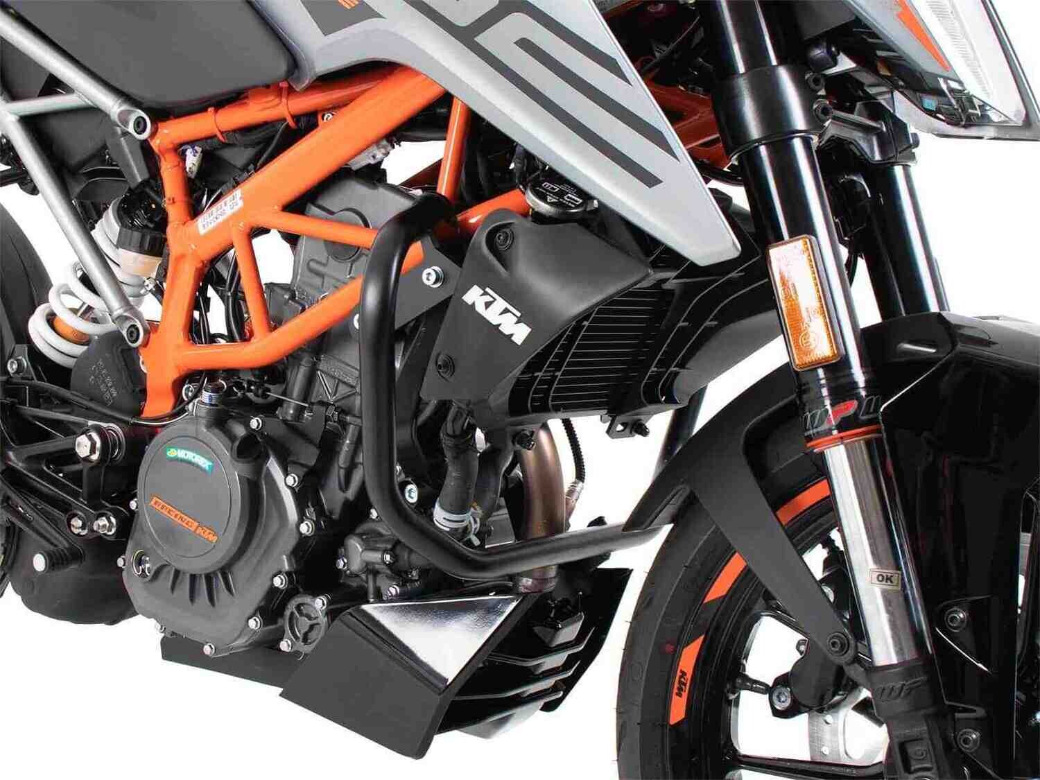 KTM 125 Duke (2021-) Motorschutzbügel schwarz / orange