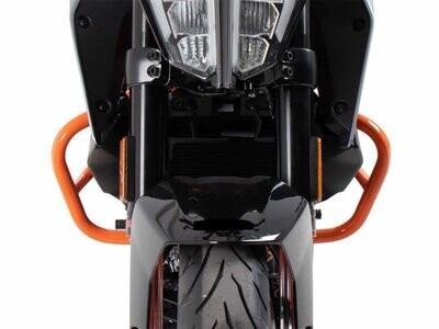Hepco&Becker KTM 390 Duke (2021-) Motorschutzbügel orange / schwarz