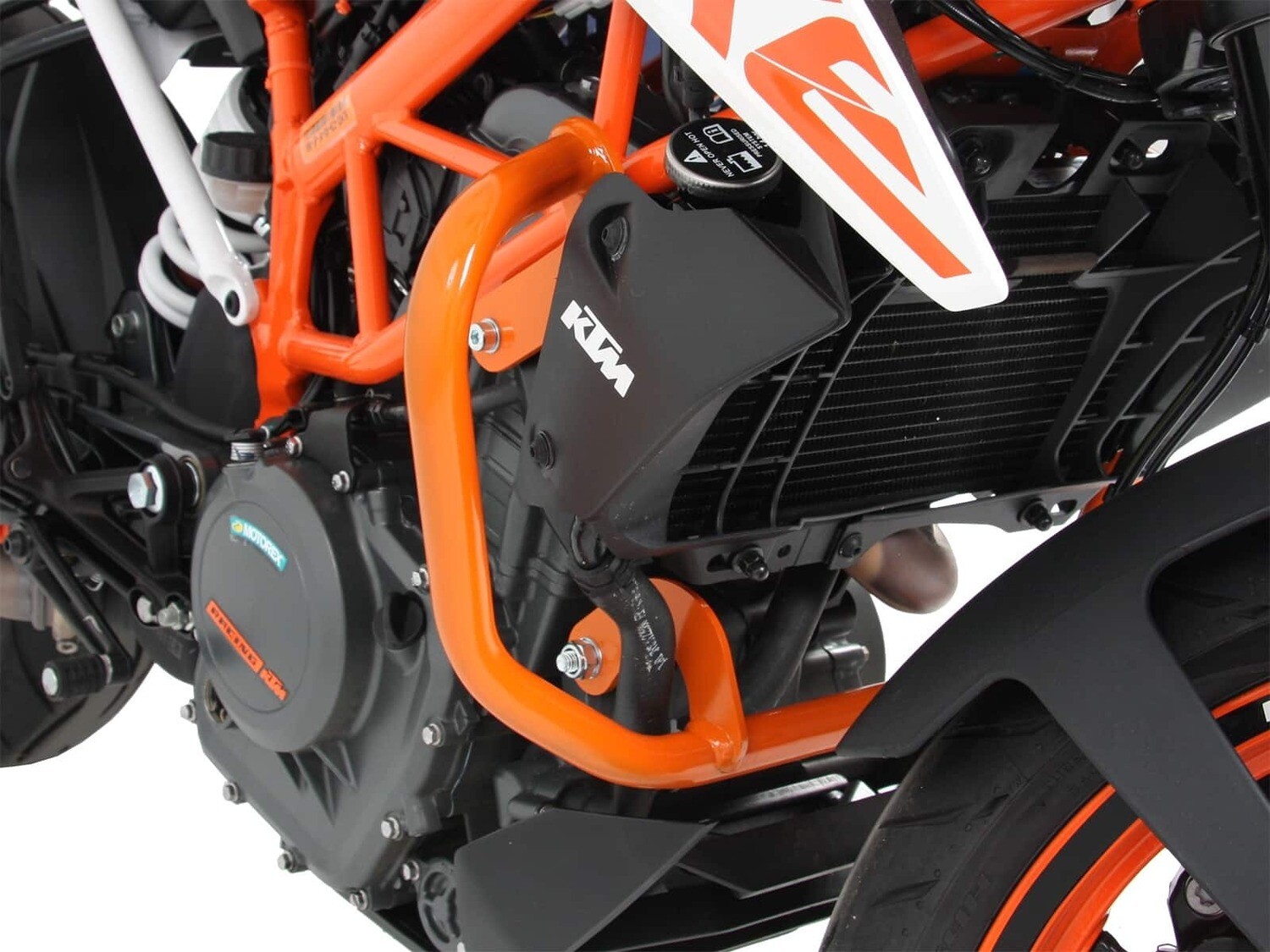 Hepco&Becker KTM 390 Duke (2017-2020) Motorschutzbügel orange