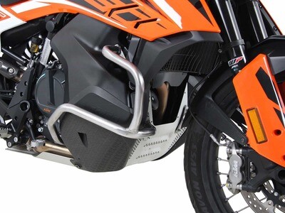 Hepco&Becker KTM 890 Adventure / R / Rally (2021-) Motorschutzbügel orange / schwarz / Edelstahl