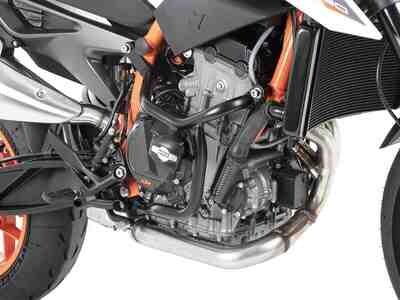 Hepco&Becker KTM 890 Duke R (2020-) Motorschutzbügel inkl. Protectionpad orange / schwarz