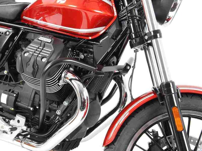 Hepco&Becker Moto Guzzi V 9 Roamer (2016-) Motorschutzbügel schwarz / chrom