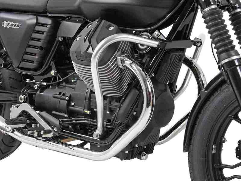 Hepco&Becker Moto Guzzi V 7 II (2015-2016) Motorschutzbügel chrom/schwarz