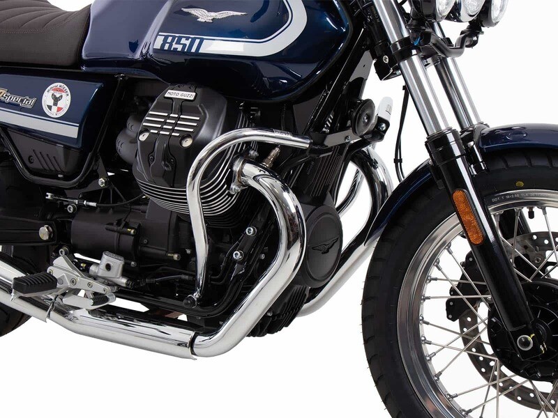 Hepco&Becker Moto Guzzi V7 Special/Stone/Centenario (850 ccm) (2021-) Motorschutzbügel chrom/schwarz