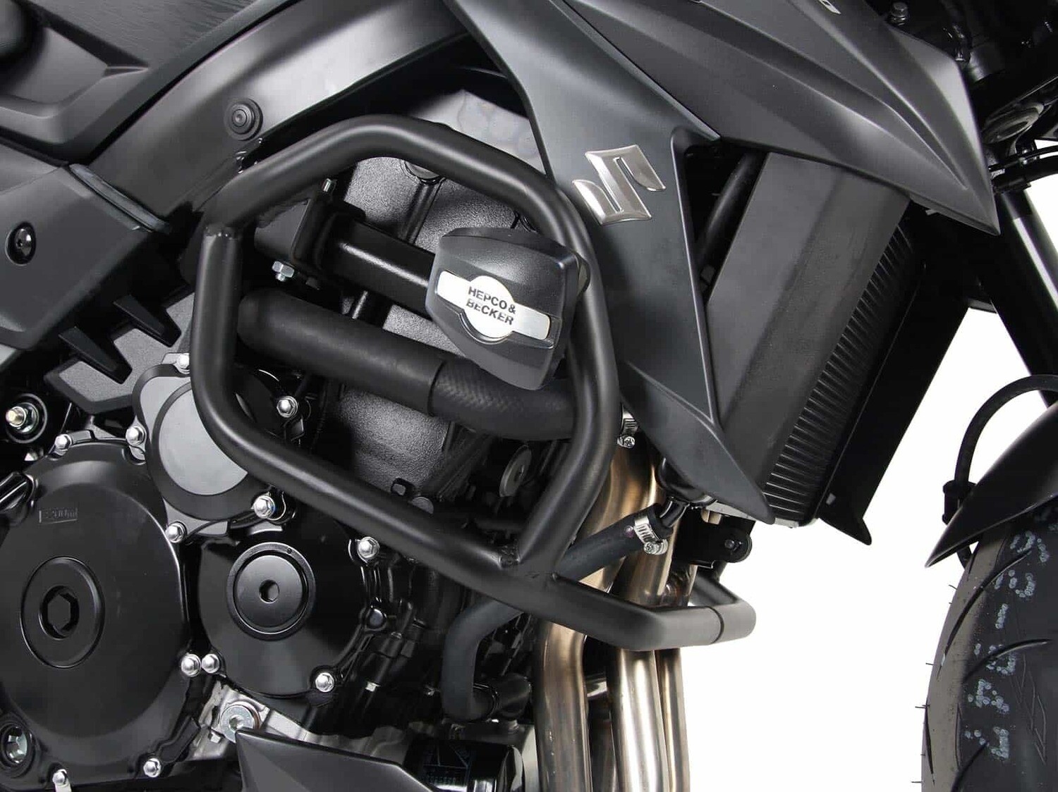 Hepco&Becker Suzuki GSX-S 750 (2017-) Motorschutzbügel inkl. Protectionpad schwarz