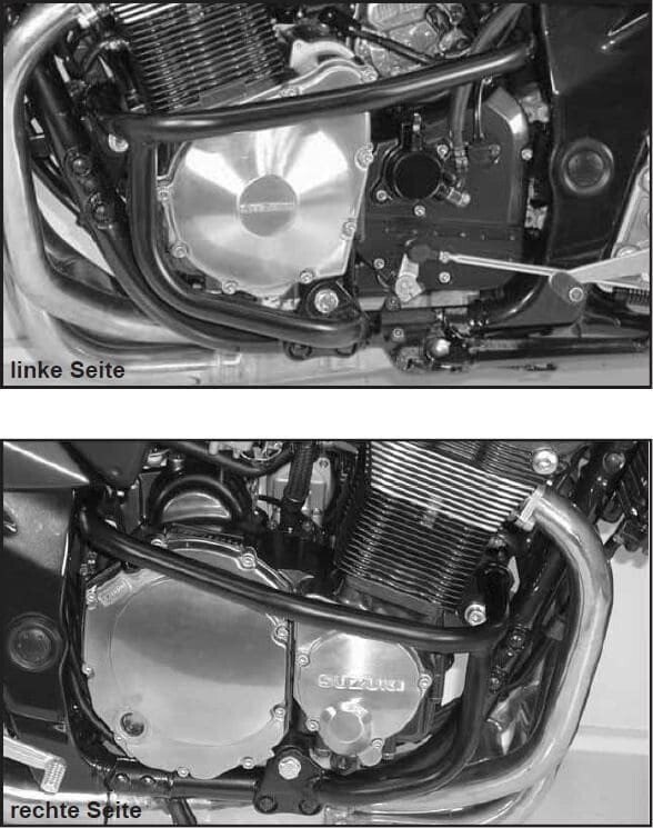 Hepco&Becker Suzuki GSF 1200/S Bandit (2006) Motorschutzbügel chrom