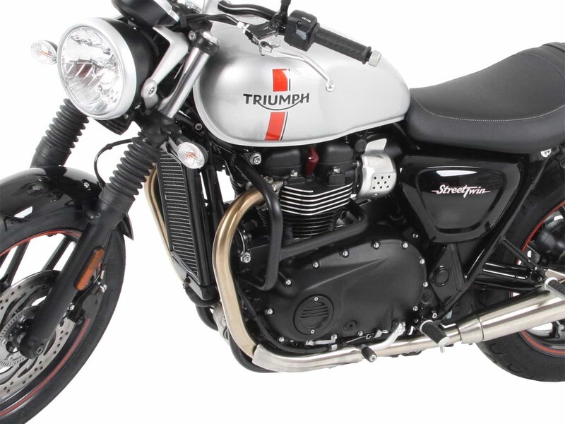 Triumph Street Twin (2016-) Motorschutzbügel chrom/schwarz