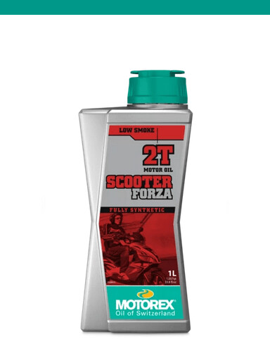 MOTOREX SCOOTER FORZA 2T Modernes vollsynthetisches 2-Takt-Motorenoel für Scooter. 1 Liter MOTOREX SCOOTER FORZA 2T Modernes vollsynthetisches 2-Takt-Motorenoel für Scooter. 1 Liter
