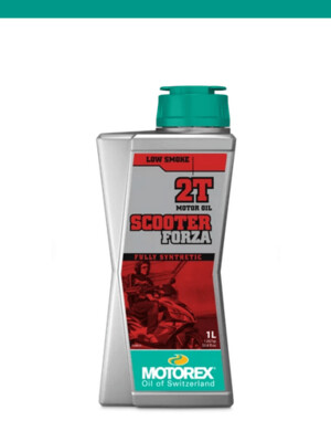 MOTOREX SCOOTER FORZA 2T Modernes vollsynthetisches 2-Takt-Motorenoel für Scooter. 1 Liter MOTOREX SCOOTER FORZA 2T Modernes vollsynthetisches 2-Takt-Motorenoel für Scooter. 1 Liter
