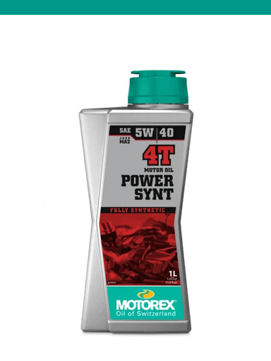 MOTOREX POWER SYNT 4T SAE 5W/40 MA2