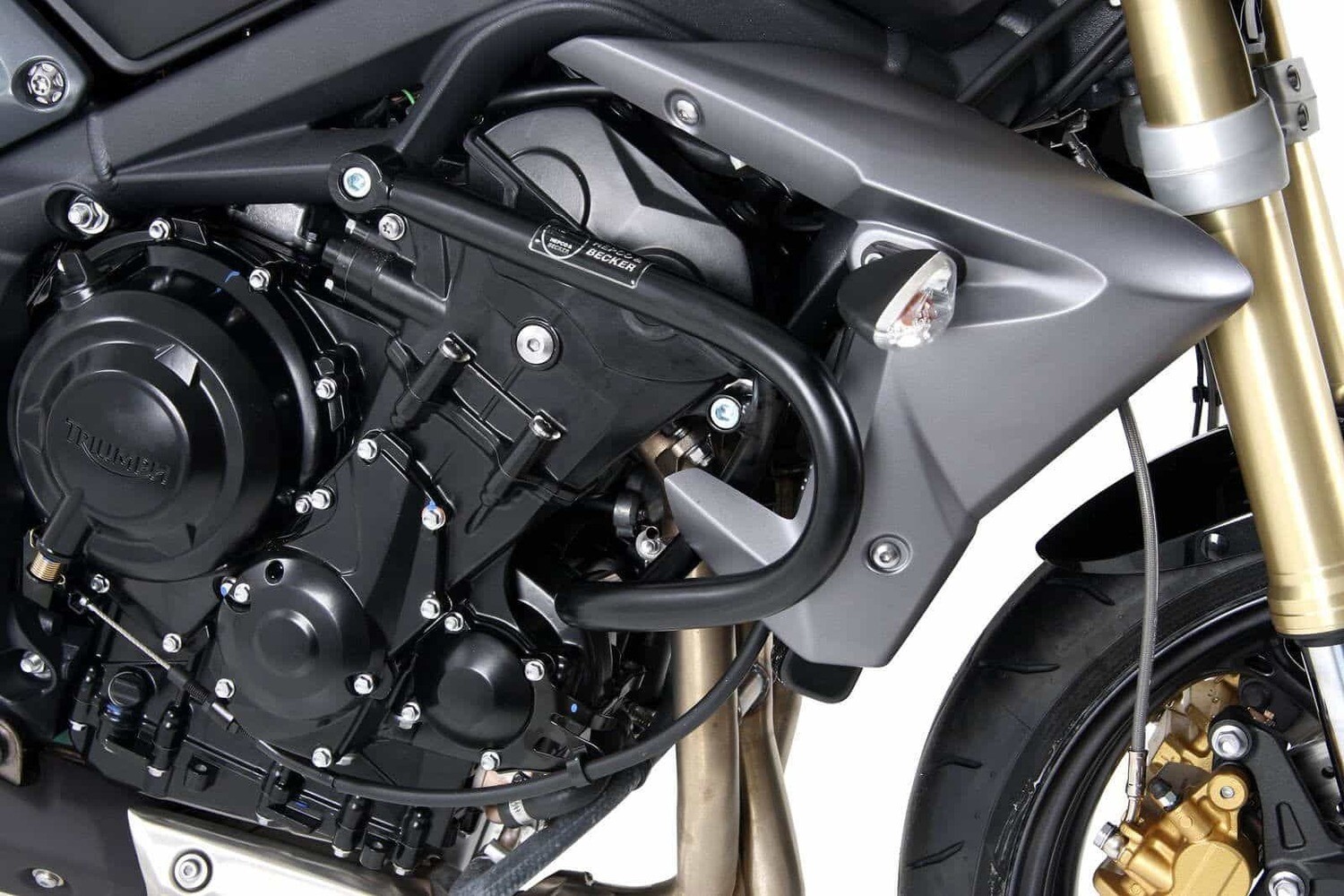 Hepco&Becker Triumph Street Triple 675/R (2007-2012) Motorschutzbügel schwarz