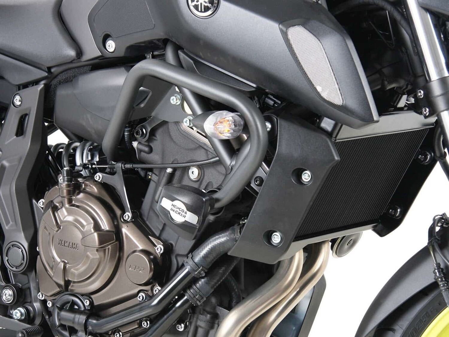 Hepco&Becker Yamaha MT-07 (2018-2020) Motorschutzbügel inkl. Protectionpad anthrazit