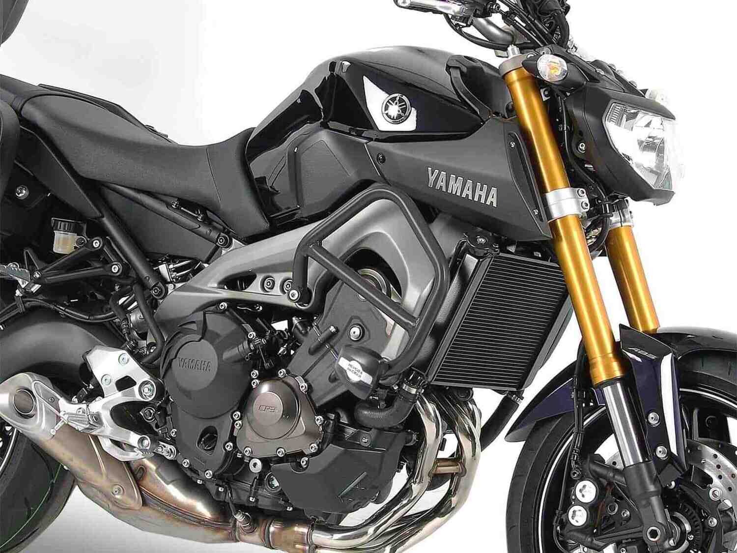 Hepco&Becker Yamaha MT-09 (2013-2016) Motorschutzbügel inkl. Protectionpad anthrazit