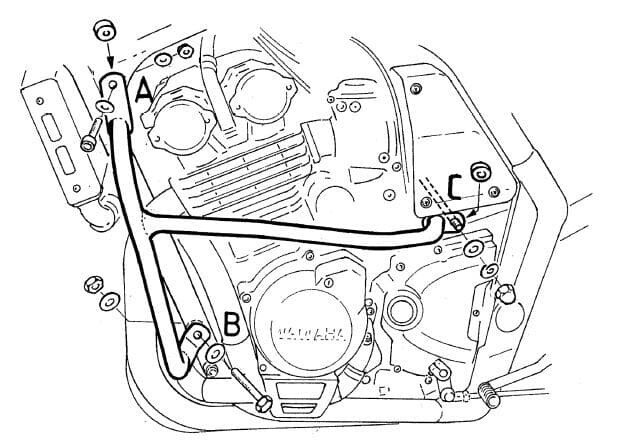 Hepco&Becker Yamaha FZS 600 Fazer (1998-2004) Motorschutzbügel schwarz