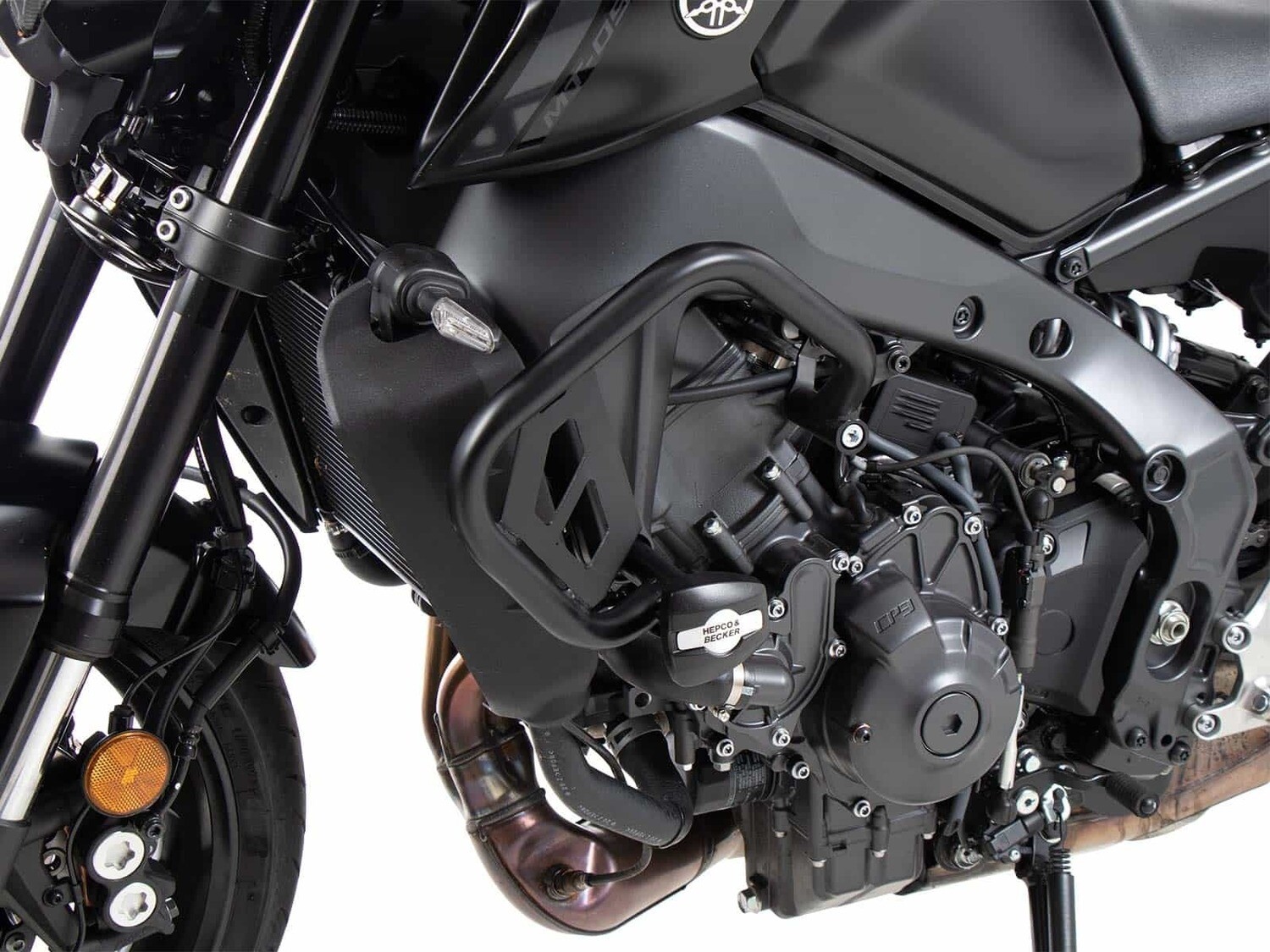 Hepco&Becker Yamaha MT-09 (2021-) Motorschutzbügel inkl. Protection Pads schwarz