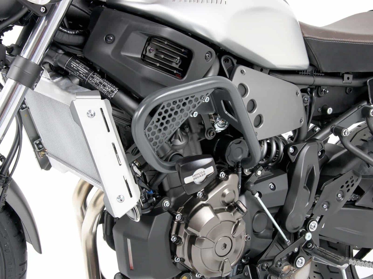 Hepco&Becker Yamaha XSR 700/Xtribute (2016-2021) Motorschutzbügel inkl. Protectionpad anthrazit