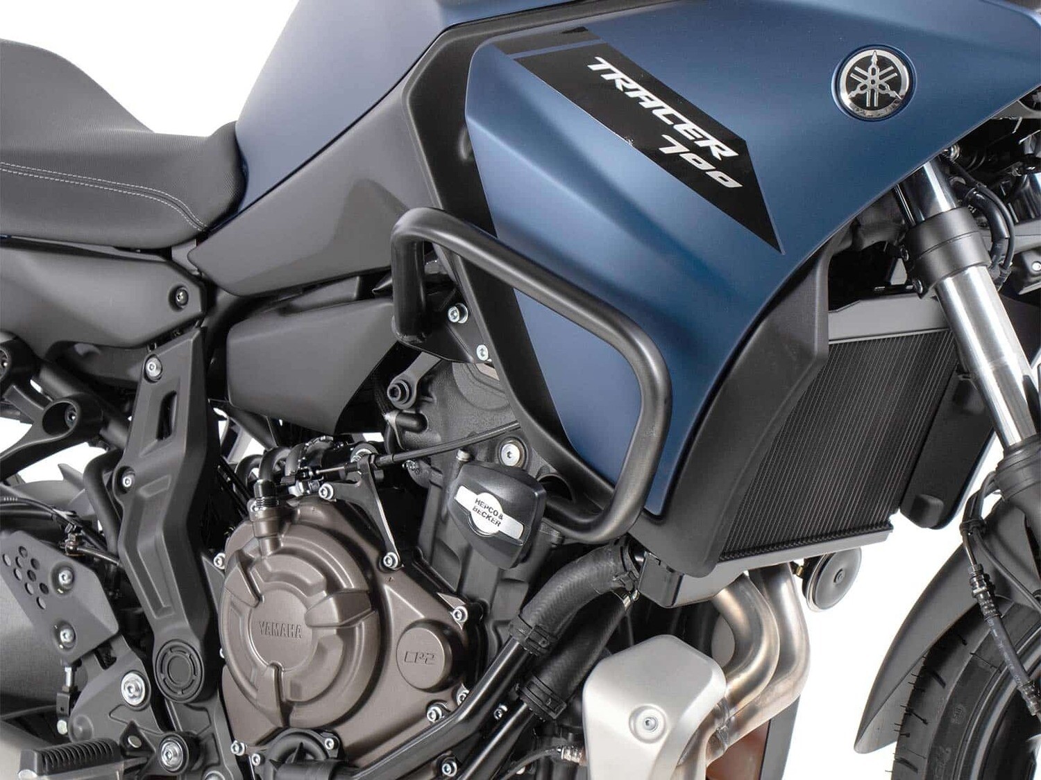 Hepco&Becker Yamaha Tracer 7 / 700 / GT (2020-) Motorschutzbügel inkl. Protectionpad schwarz