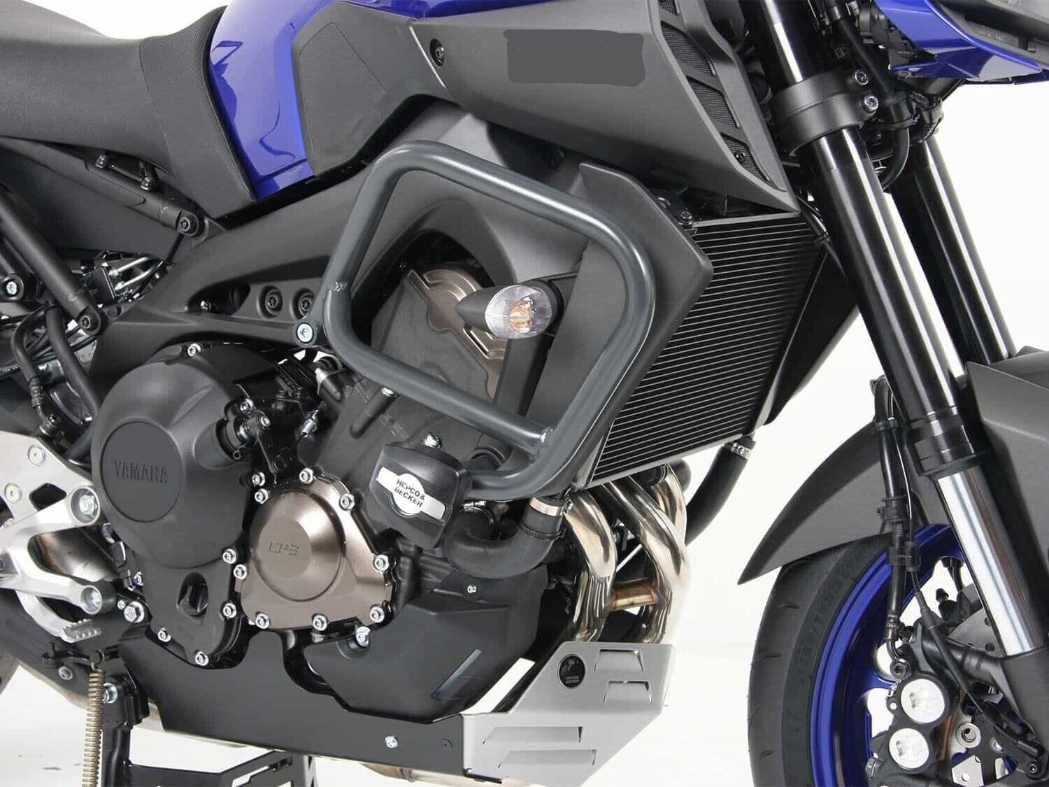 Hepco&Becker Yamaha MT-09 SP (2018-2020) Motorschutzbügel inkl. Protectionpad anthrazit