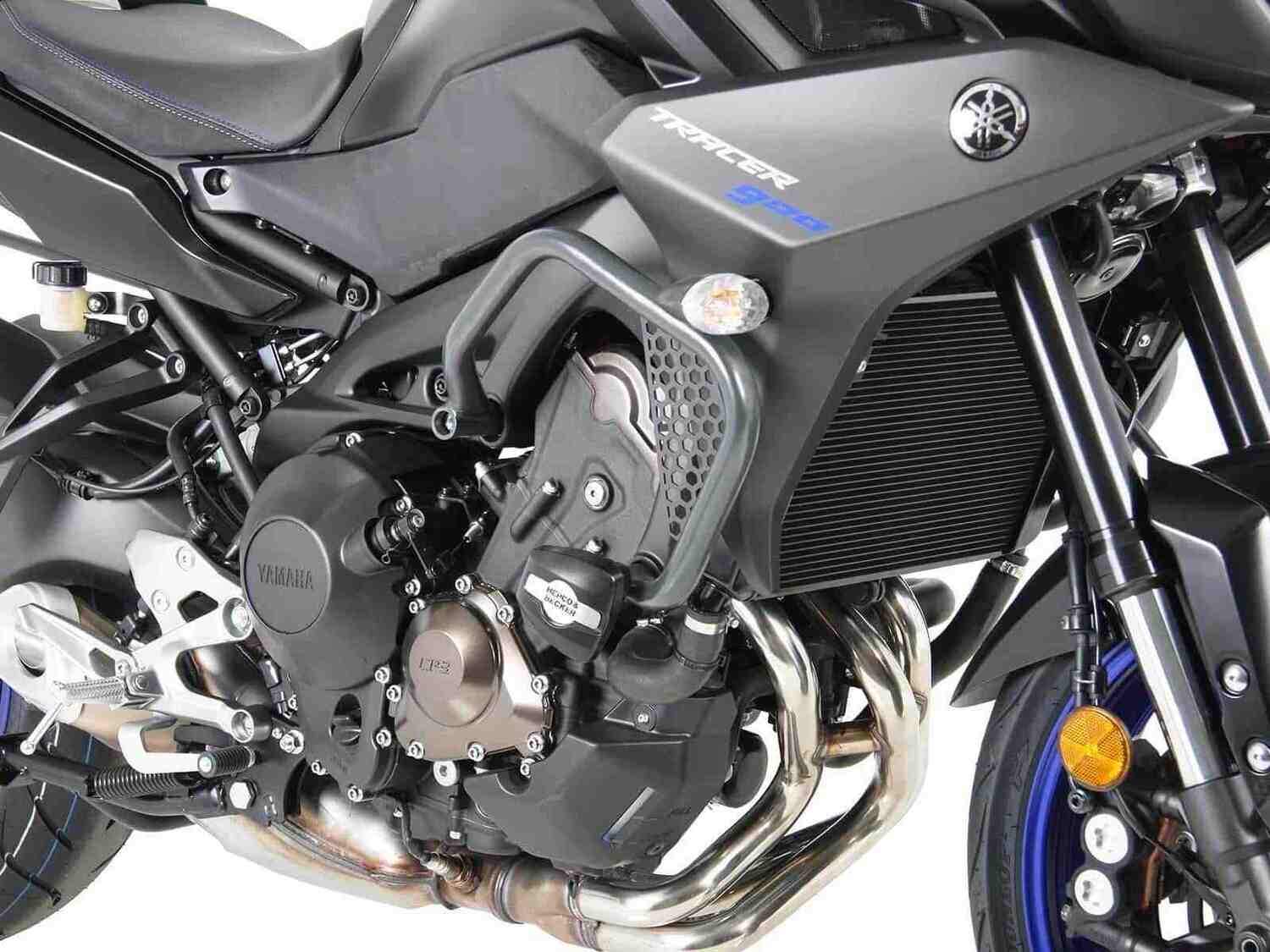 Hepco&Becker Yamaha Tracer 900/GT (2018-2020) Motorschutzbügel inkl. Protectionpad anthrazit