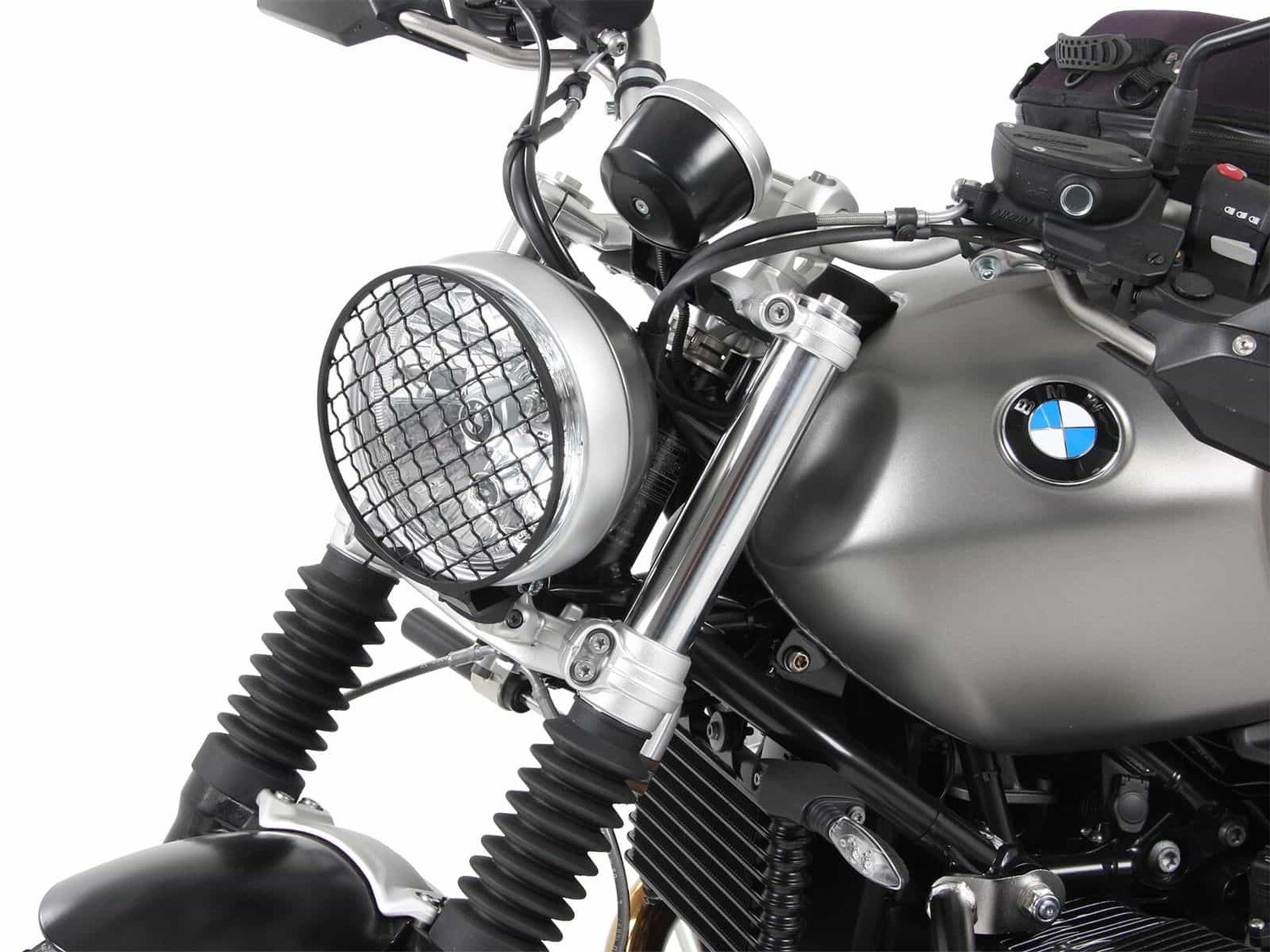 Hepco&Becker BMW R nineT Scrambler (2016-) Lampenschutzgitter schwarz
