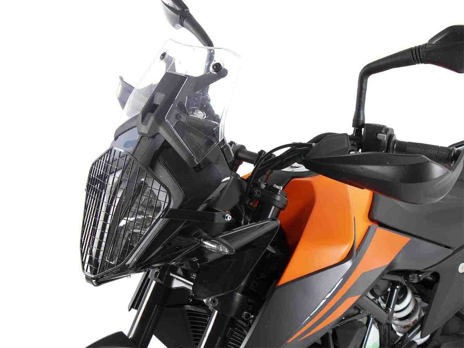 Hepco&Becker KTM 890 Adventure / R / Rally (2021-) Lampenschutzgitter schwarz