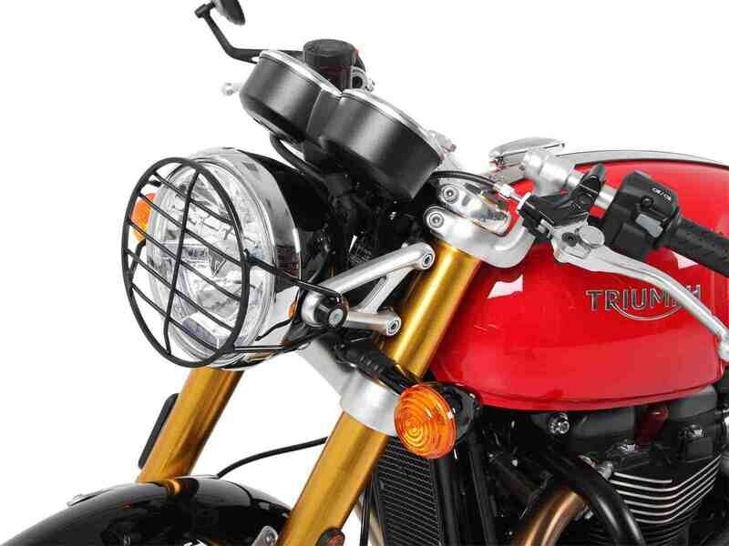Hepco&Becker Triumph Thruxton/R (2016-) Lampenschutzgitter schwarz