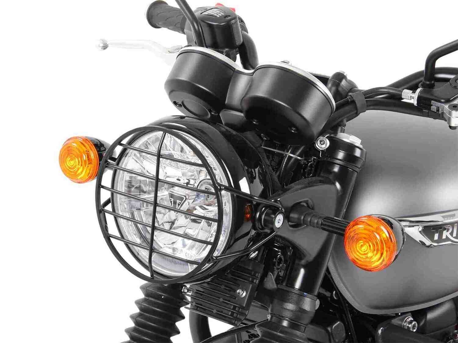Hepco&Becker Triumph Bonneville T 100/Black (2017-) Lampenschutzgitter schwarz