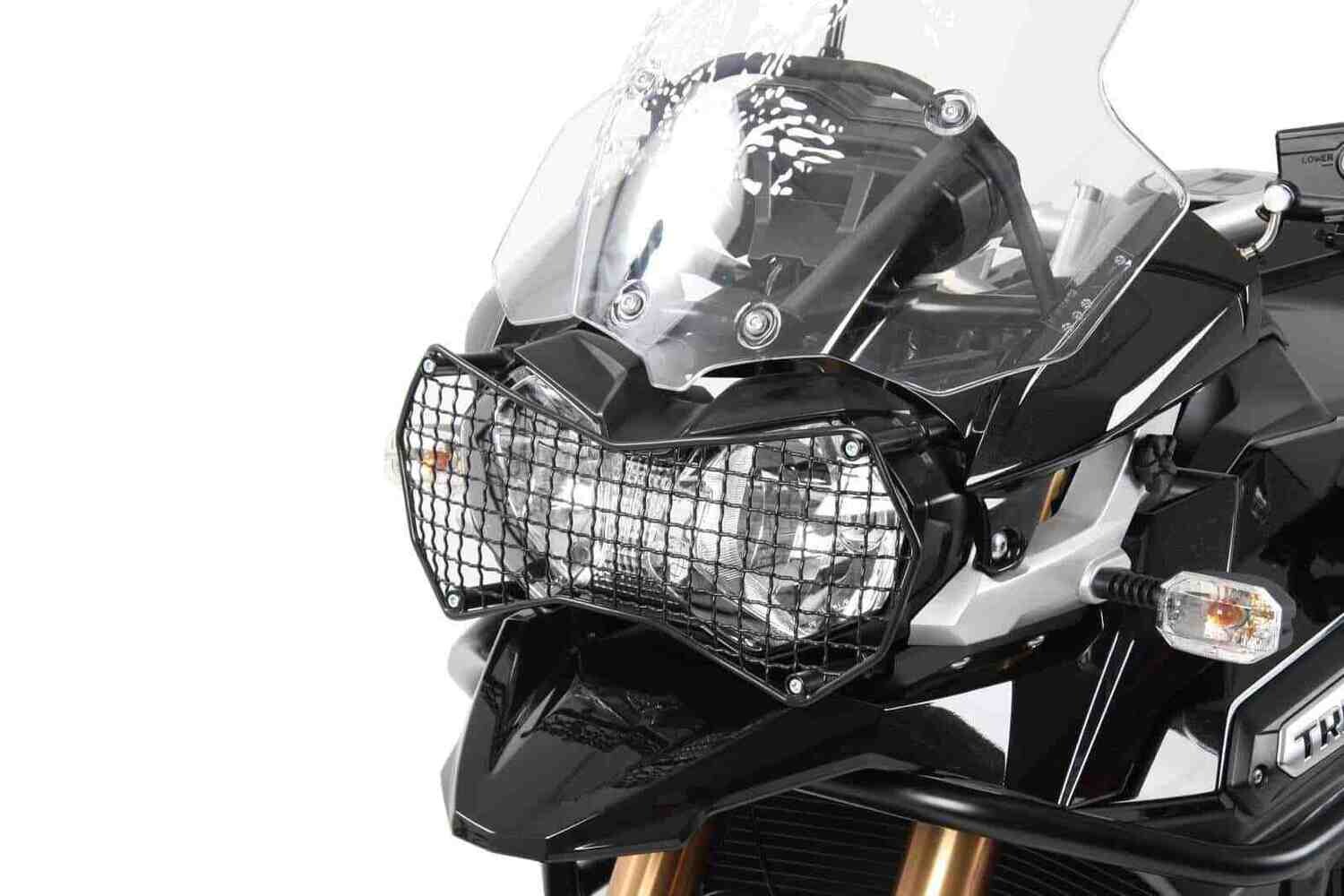 Hepco&Becker Triumph Tiger Explorer 1200 XR/X/XC/X (2012-2015) Lampenschutzgitter schwarz