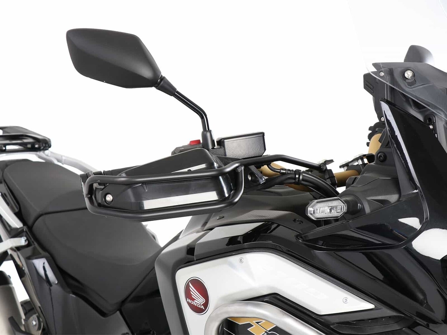 Hepco&Becker Honda CRF 1100L Africa Twin Adventure Sports (2020-) Griffschutz (links + rechts) schwarz