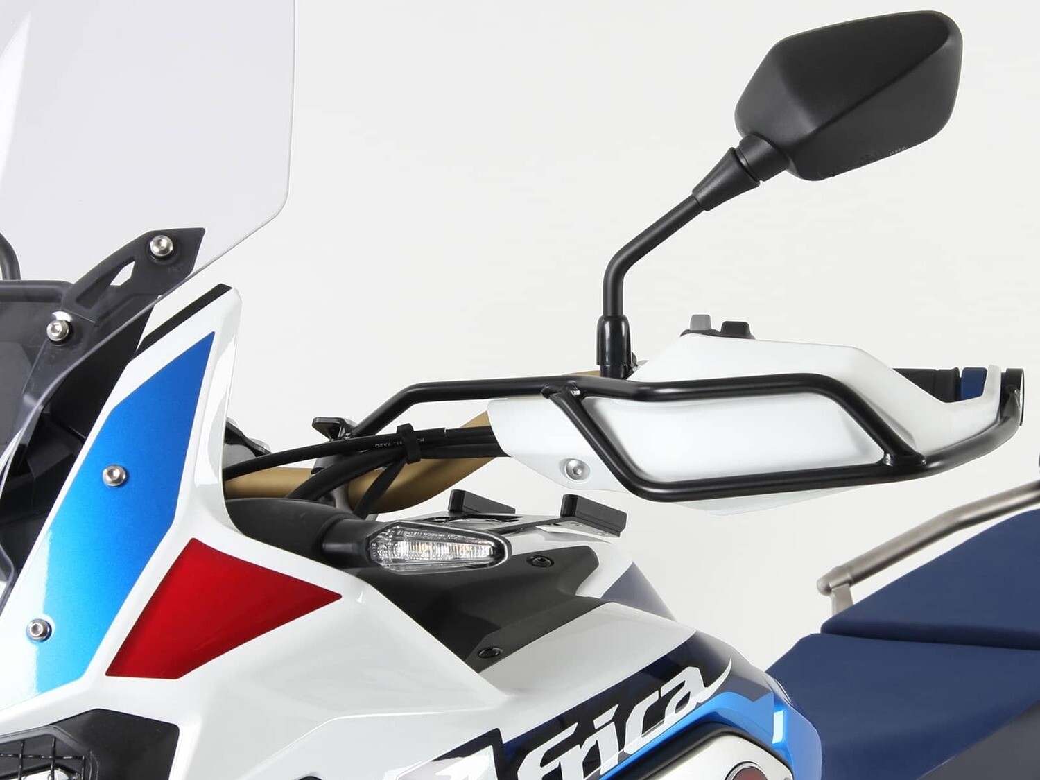 Hepco&Becker Honda CRF 1000 Africa Twin Adventure Sports/DCT (2018-2019) Griffschutz (links + rechts) schwarz