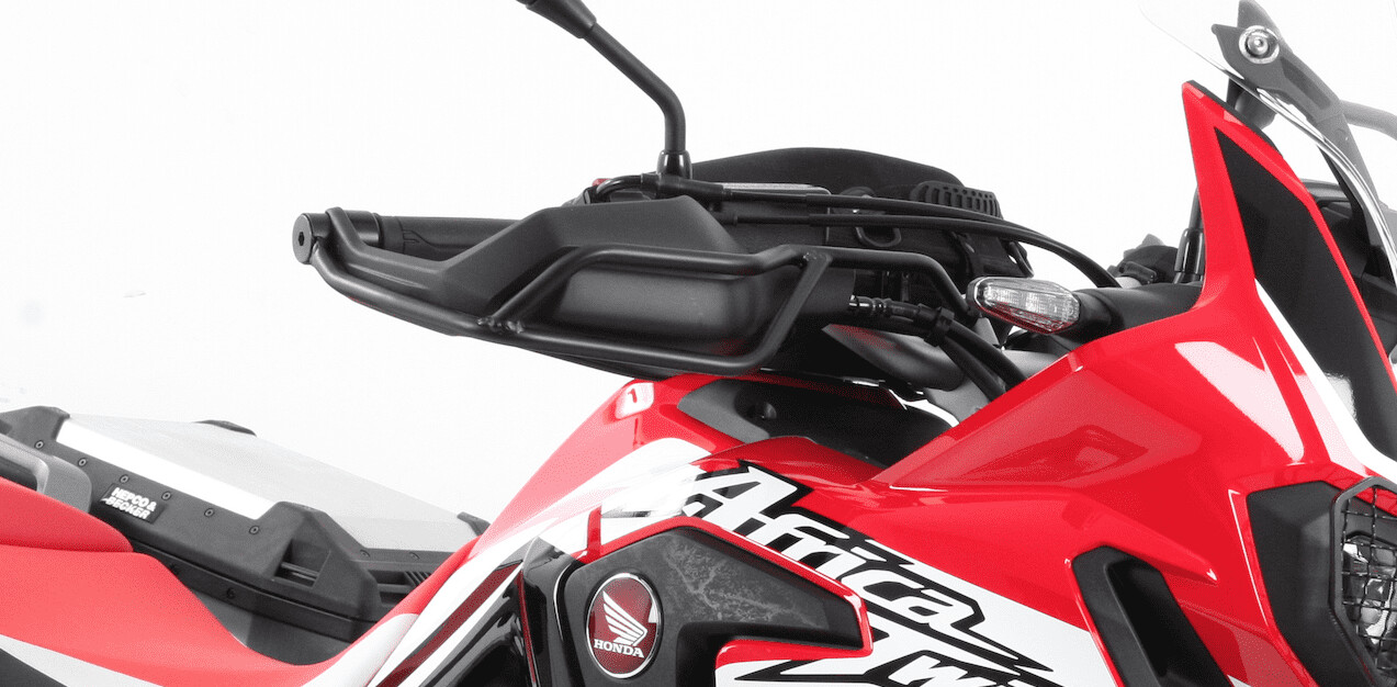 Hepco&Becker Honda CRF 1000 Africa Twin (2016-2017) Griffschutz (links + rechts) schwarz