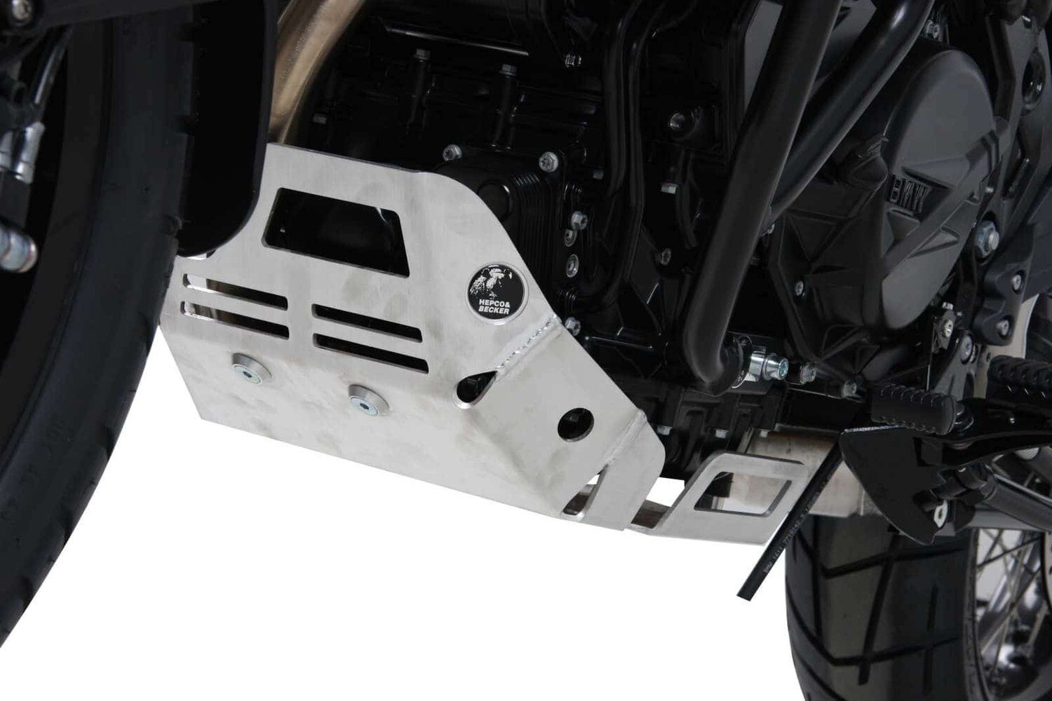 Hepco&Becker BMW F 800 GS (2008-2018) Motorschutzplatte aluminium