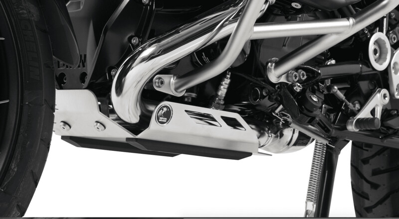 Hepco&Becker BMW R 1200 GS Adventure (2014-2018) Motorschutzplatte silber