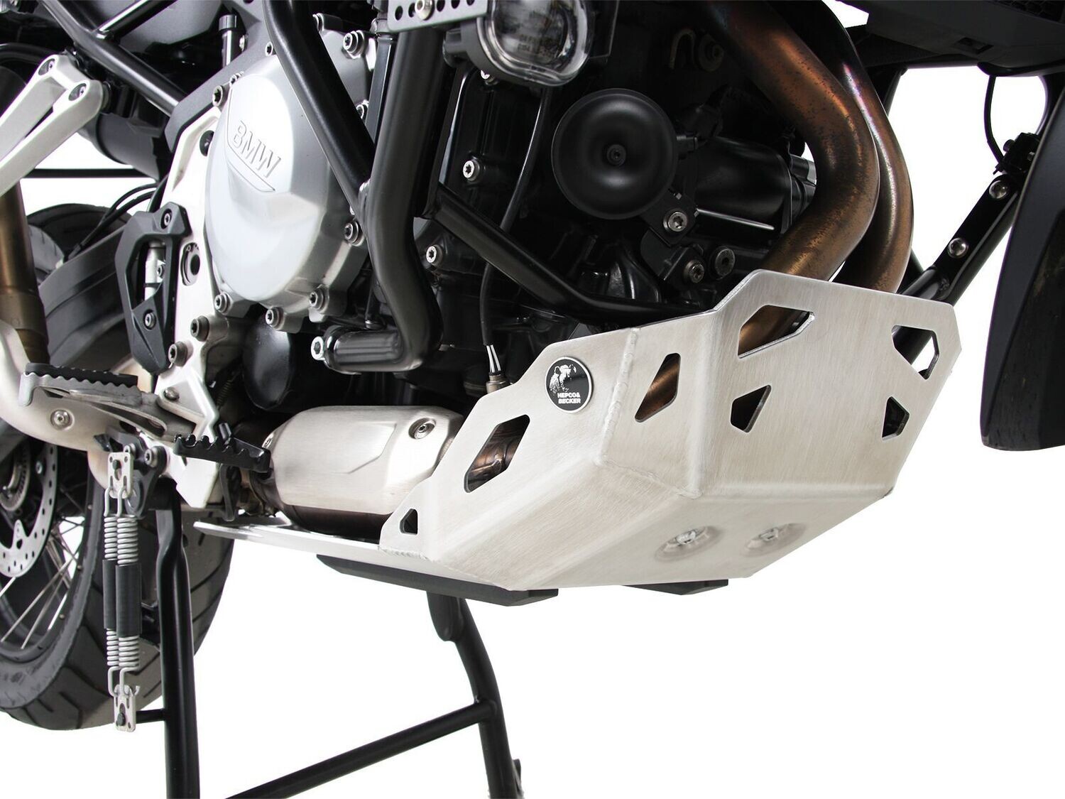 Hepco&Becker BMW F 850 GS (2018-2020) Motorschutzplatte aluminium