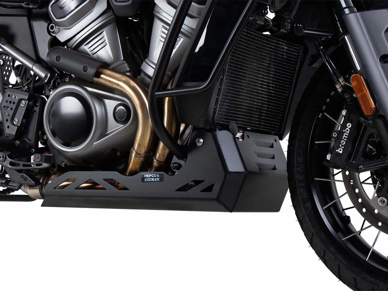 Hepco&Becker Harley Davidson Pan America (2021-) Motorschutzplatte schwarz