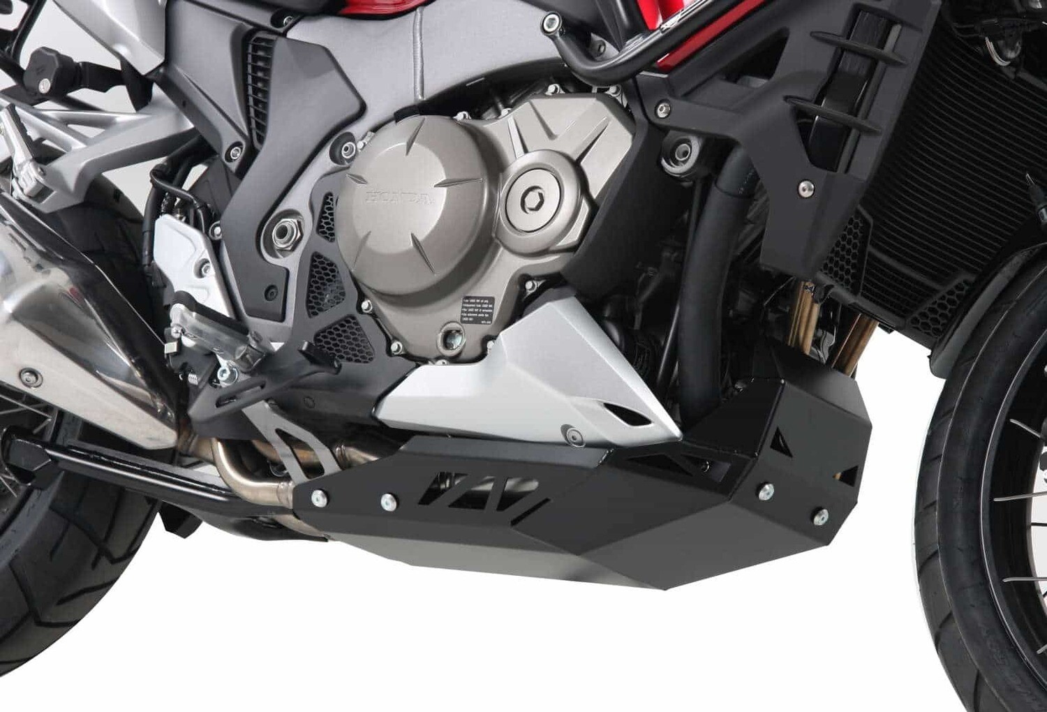 Hepco&Becker Honda VFR 1200 X Crosstourer (2012-2020) Motorschutzplatte schwarz